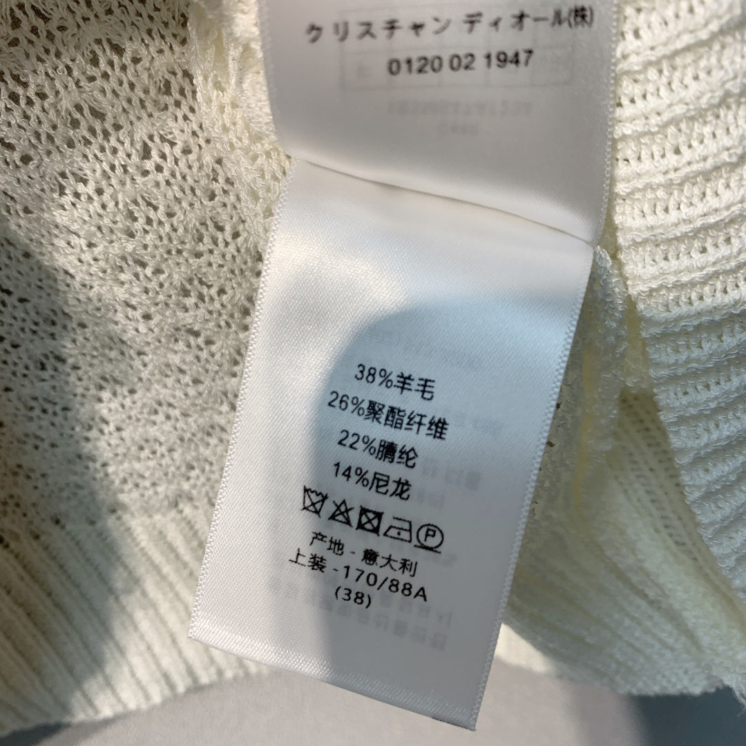 DIOR 26S SHORT-SLEEVE SWEATER 1153