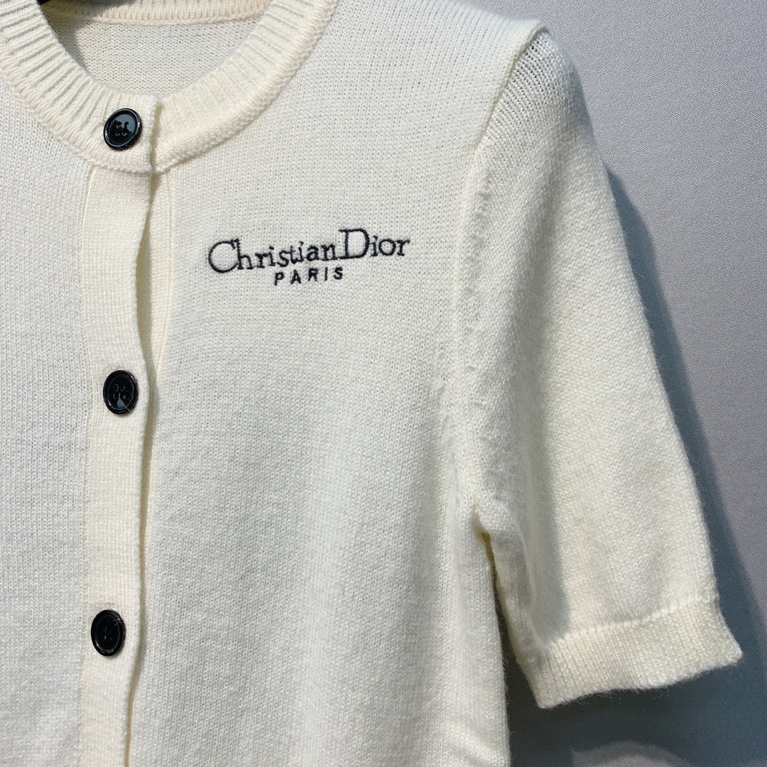 DIOR 26S SHORT-SLEEVE SWEATER 1151