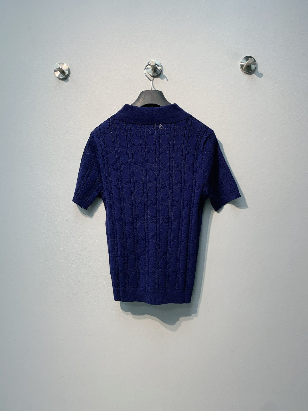 DIOR 26S SHORT-SLEEVE POLO SWEATER 1212