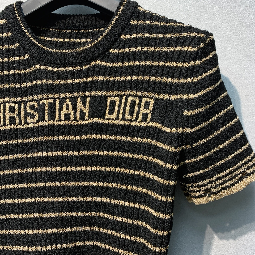 DIOR 26S SHORT-SLEEVE SWEATER 1209