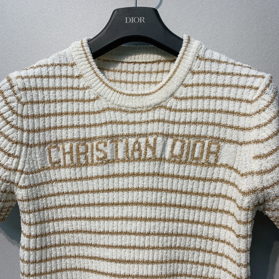 DIOR 26S SHORT-SLEEVE SWEATER 1208