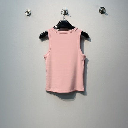 CELINE 26S LOGO SLEEVELESS T-SHIRT 166