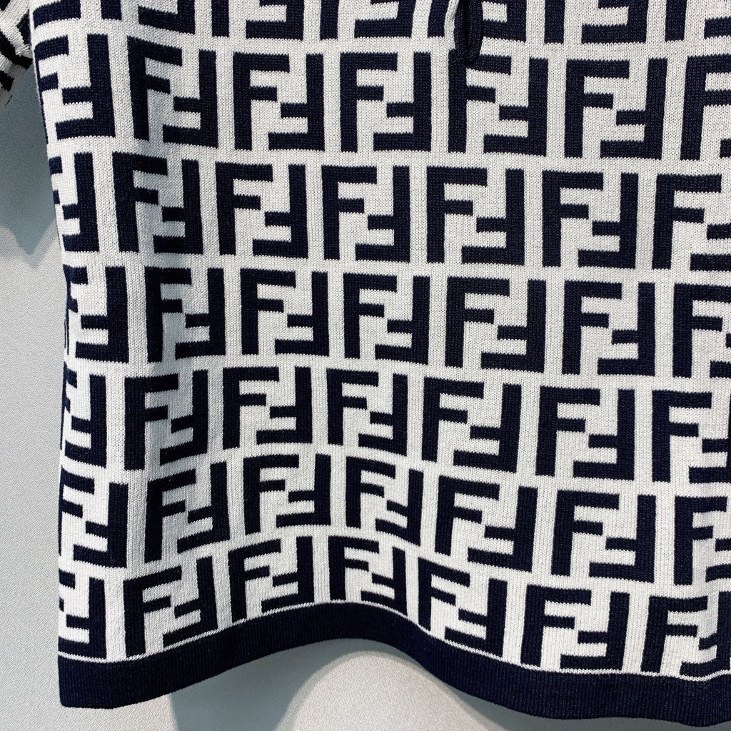 FENDI 26S SHORT SLEEVE POLO SHIRT 098