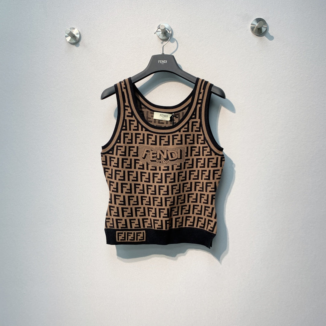 FENDI 26S KNIT TANK TOP 056