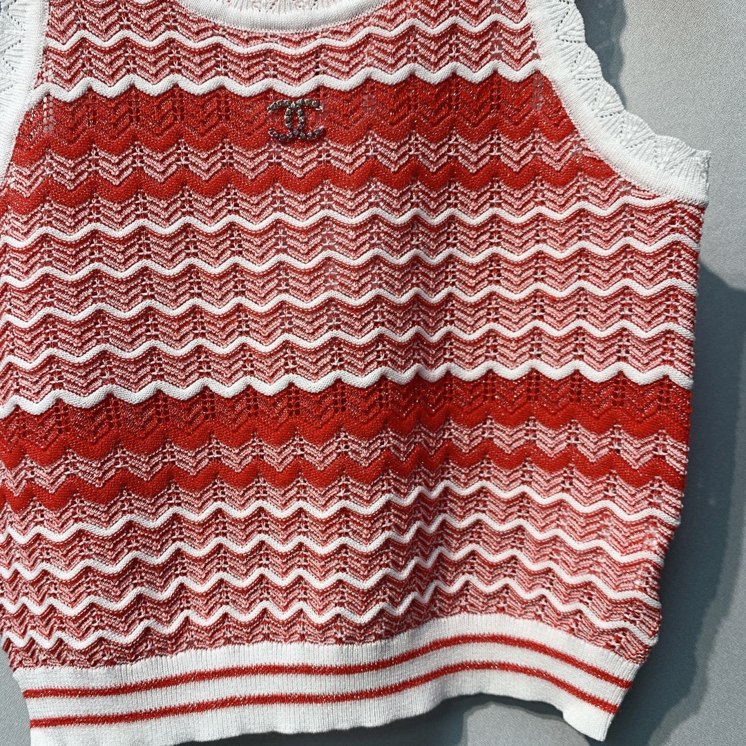 CHANEL 26S KNIT TANK TOP STYLE 1110