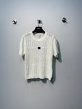 CHANEL 26S SHORT-SLEEVE KNIT TOP STYLE 1084