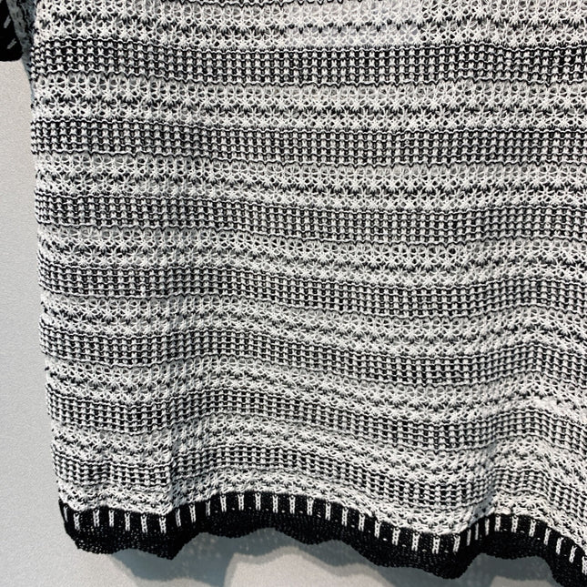 CHANEL 26S SHORT-SLEEVE KNIT TOP STYLE 1079