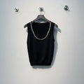 CHANEL 26S LIGHTWEIGHT KNIT TANK TOP STYLE 1075