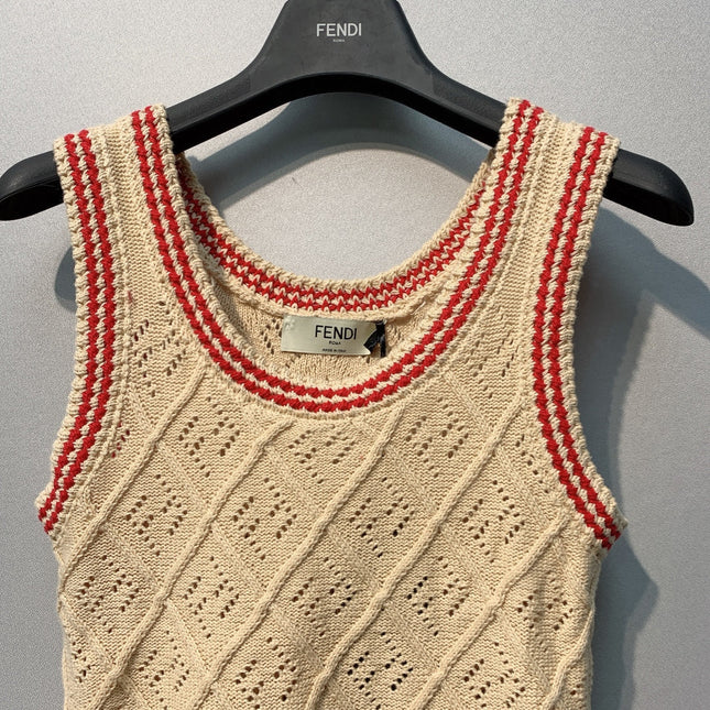 FENDI 26S KNIT TANK TOP 034