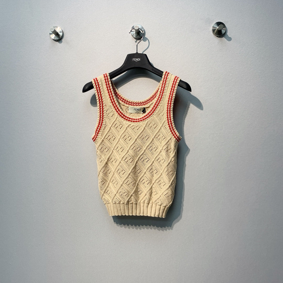 FENDI 26S KNIT TANK TOP 034