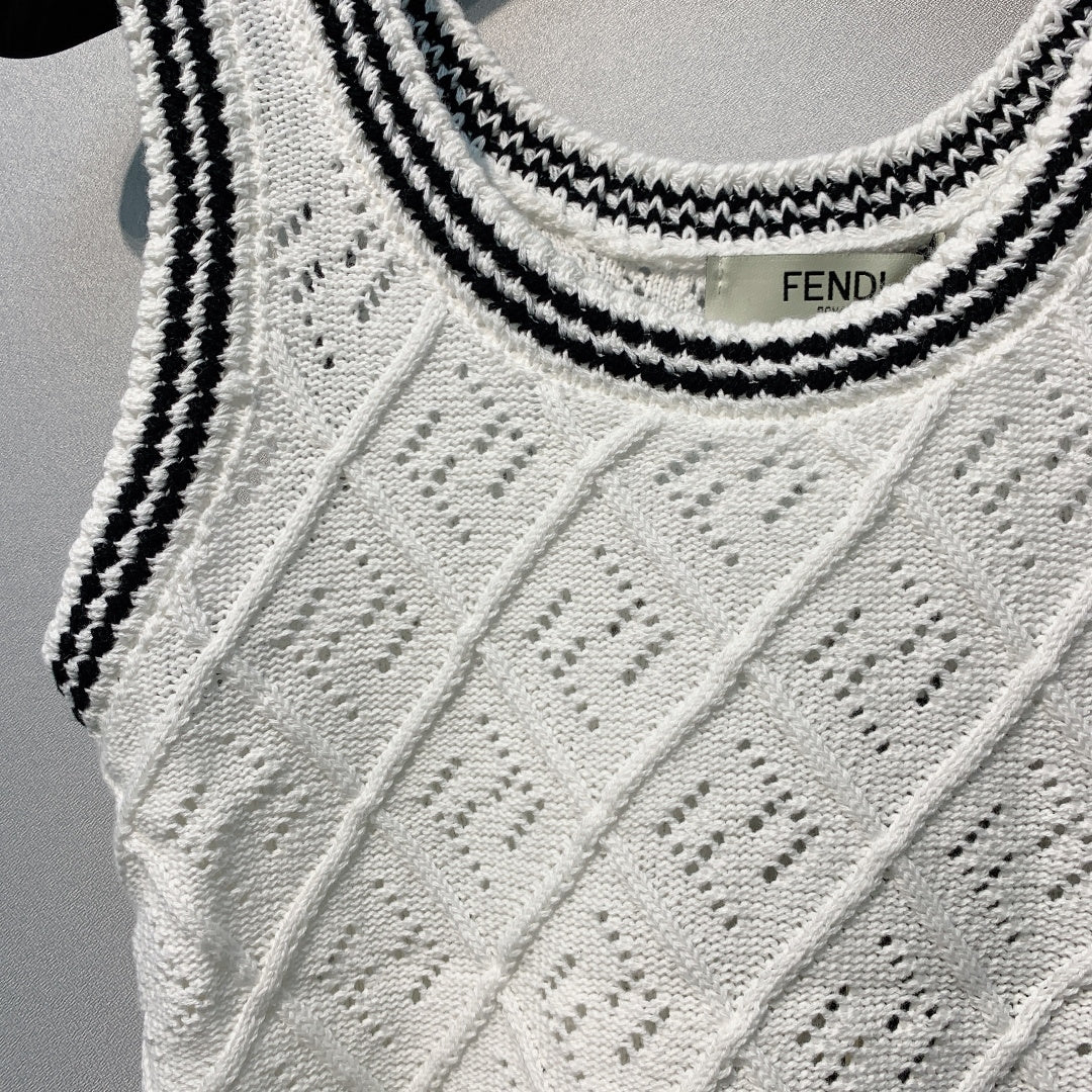 FENDI 26S KNIT TANK TOP 033
