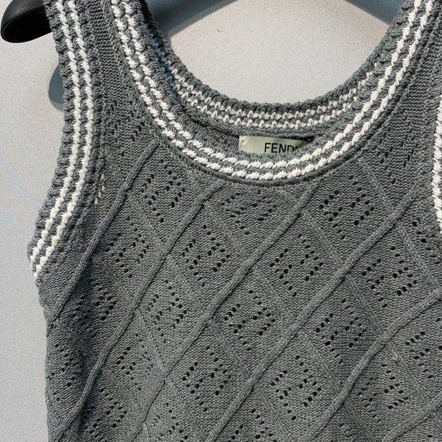 FENDI 26S KNIT TANK TOP 032