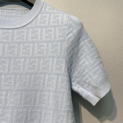 FENDI 26S SHORT SLEEVE KNIT T-SHIRT 015