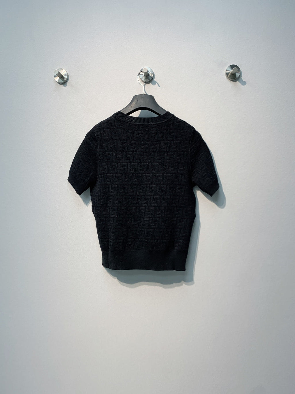 FENDI 26S SHORT SLEEVE KNIT T-SHIRT 013
