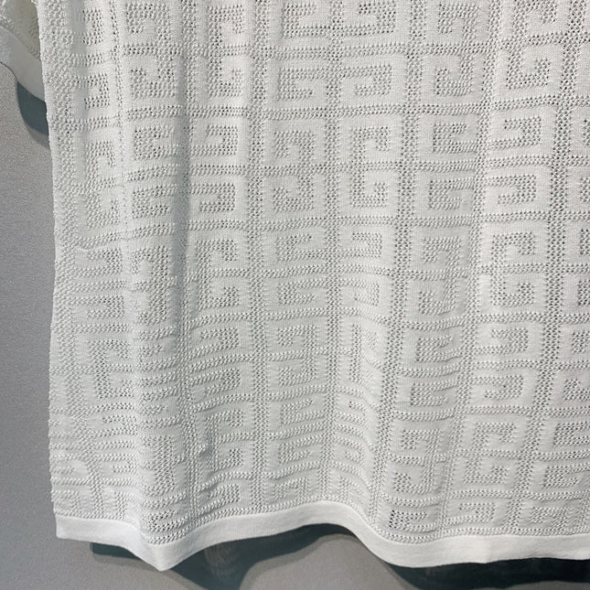 FENDI 26S SHORT SLEEVE KNIT T-SHIRT 011