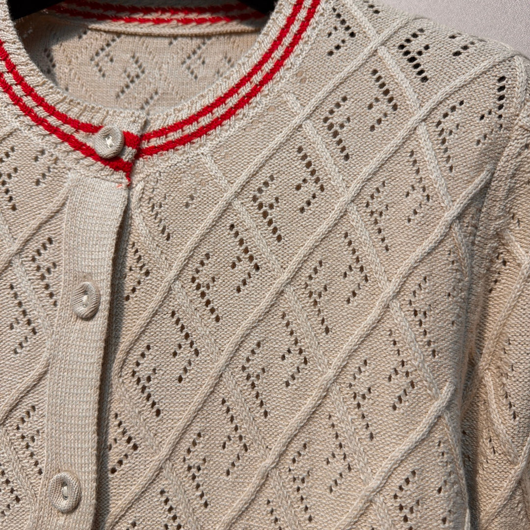 FENDI 26S KNIT CARDIGAN 005