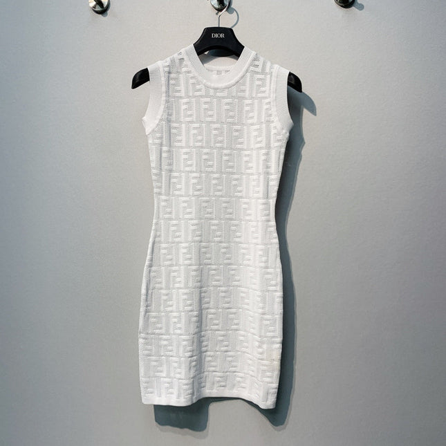 FENDI 26S SLEEVELESS DRESS 456