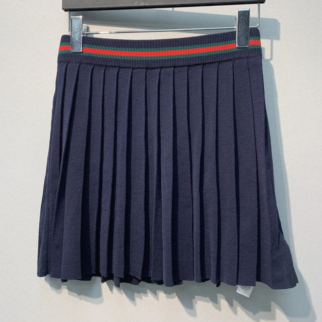 GUCCI 26S PLEATED KNIT MINI SKIRT 566