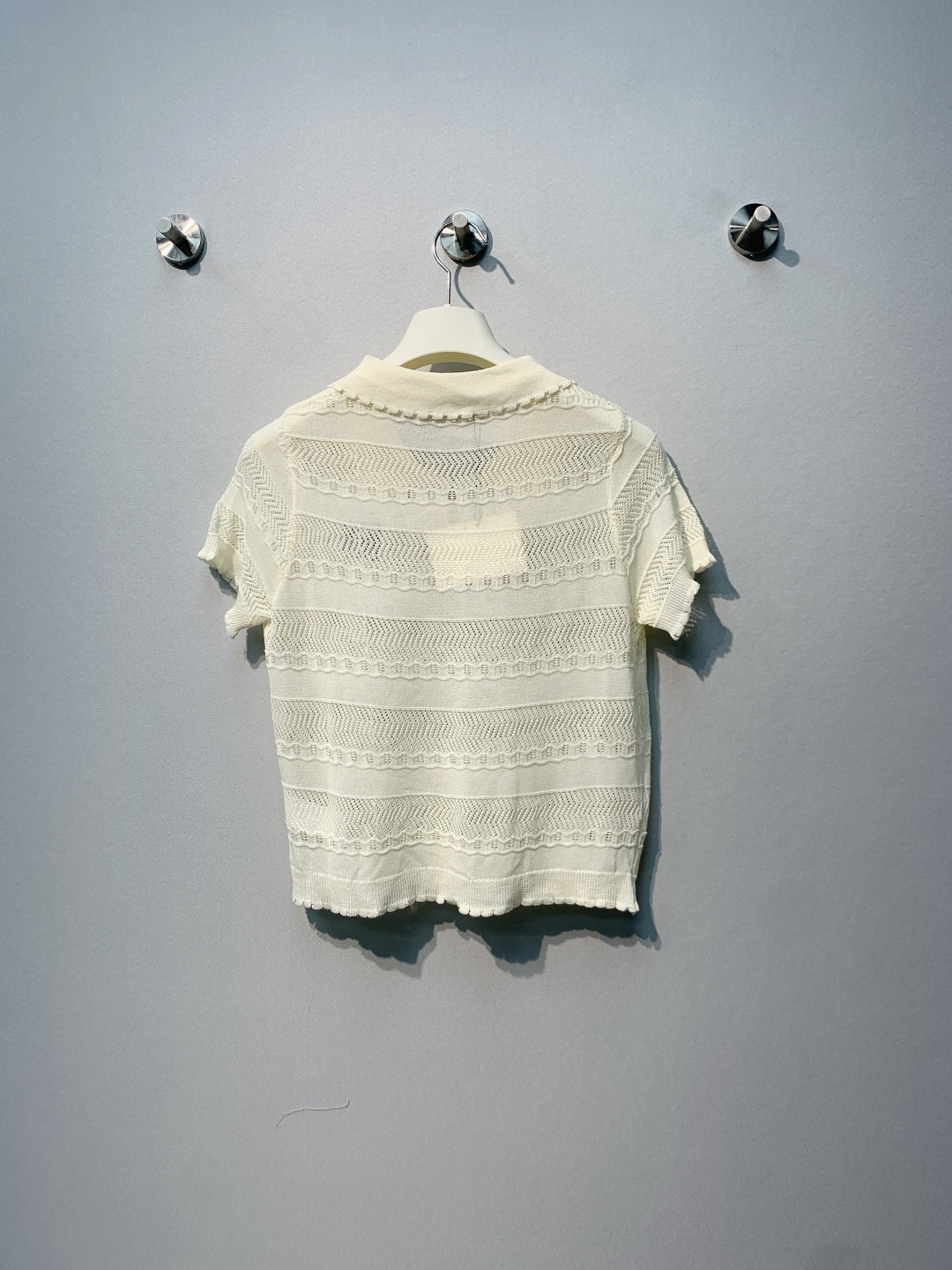 LOEWE 26S OPEN KNIT POLO 358