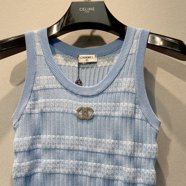 CHANEL 26S KNIT TANK TOP STYLE 1281