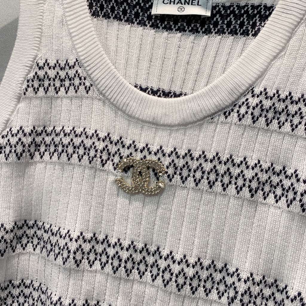 CHANEL 26S KNIT TANK TOP STYLE 1280