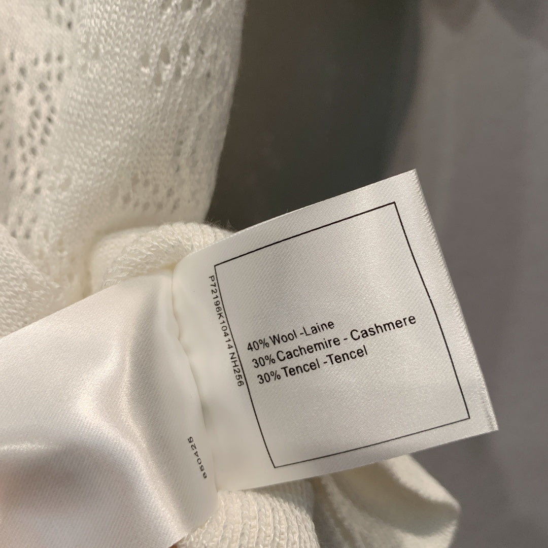 CHANEL 26S SHORT SLEEVE KNIT POLO STYLE 1247