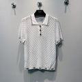 CHANEL 26S SHORT SLEEVE POLO TOP STYLE 1274