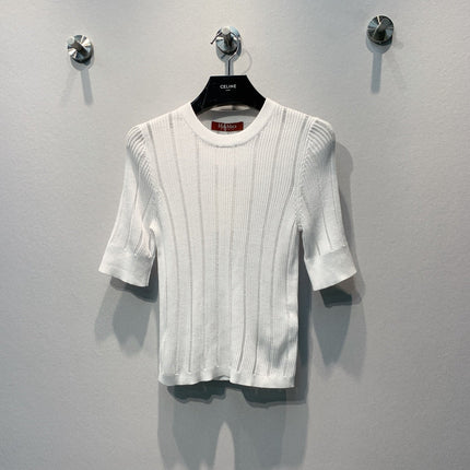 MAXMARA 26S SHORT-SLEEVE KNIT TOP 269
