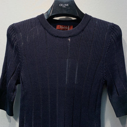 MAXMARA 26S SHORT-SLEEVE KNIT TOP 268