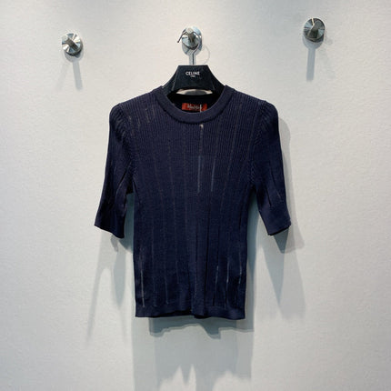 MAXMARA 26S SHORT-SLEEVE KNIT TOP 268