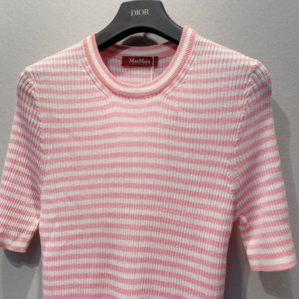 MAXMARA 26S SHORT-SLEEVE KNIT TOP 266