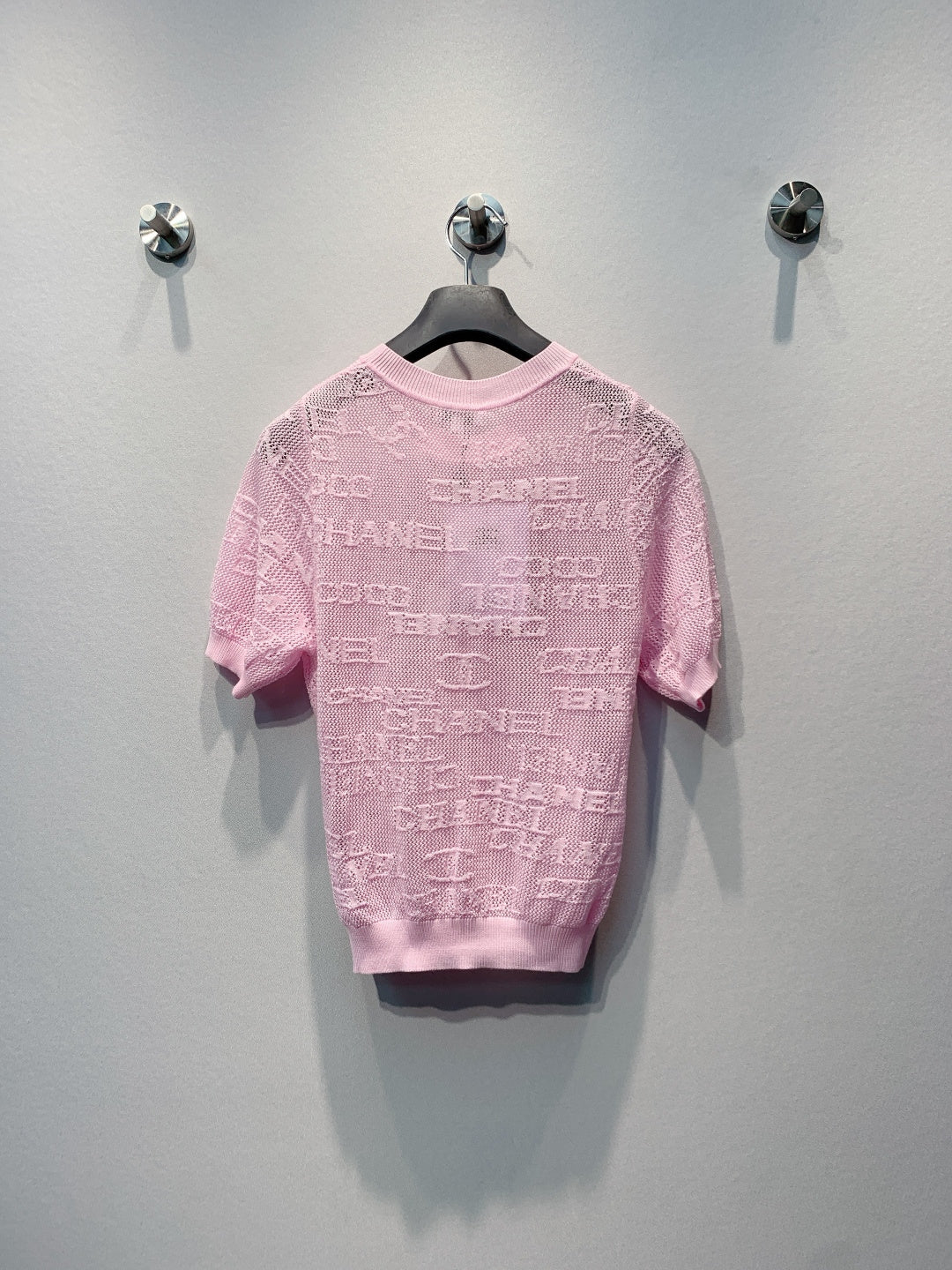 CHANEL 26S SHORT-SLEEVE KNIT TOP 1455