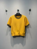 PRADA 26S SHORT-SLEEVE KNIT T-SHIRT STYLE 961