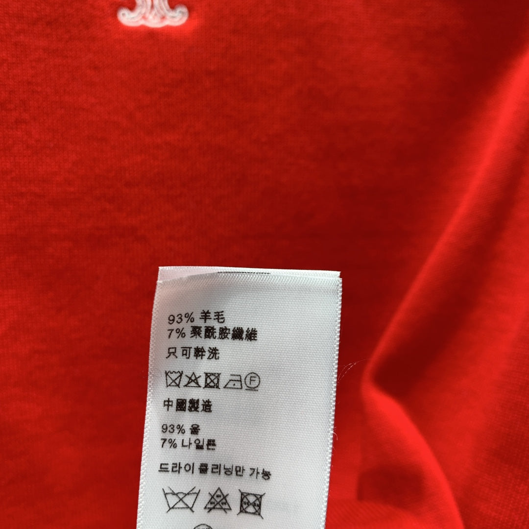 CELINE 26S SLEEVELESS KNIT TOP 386