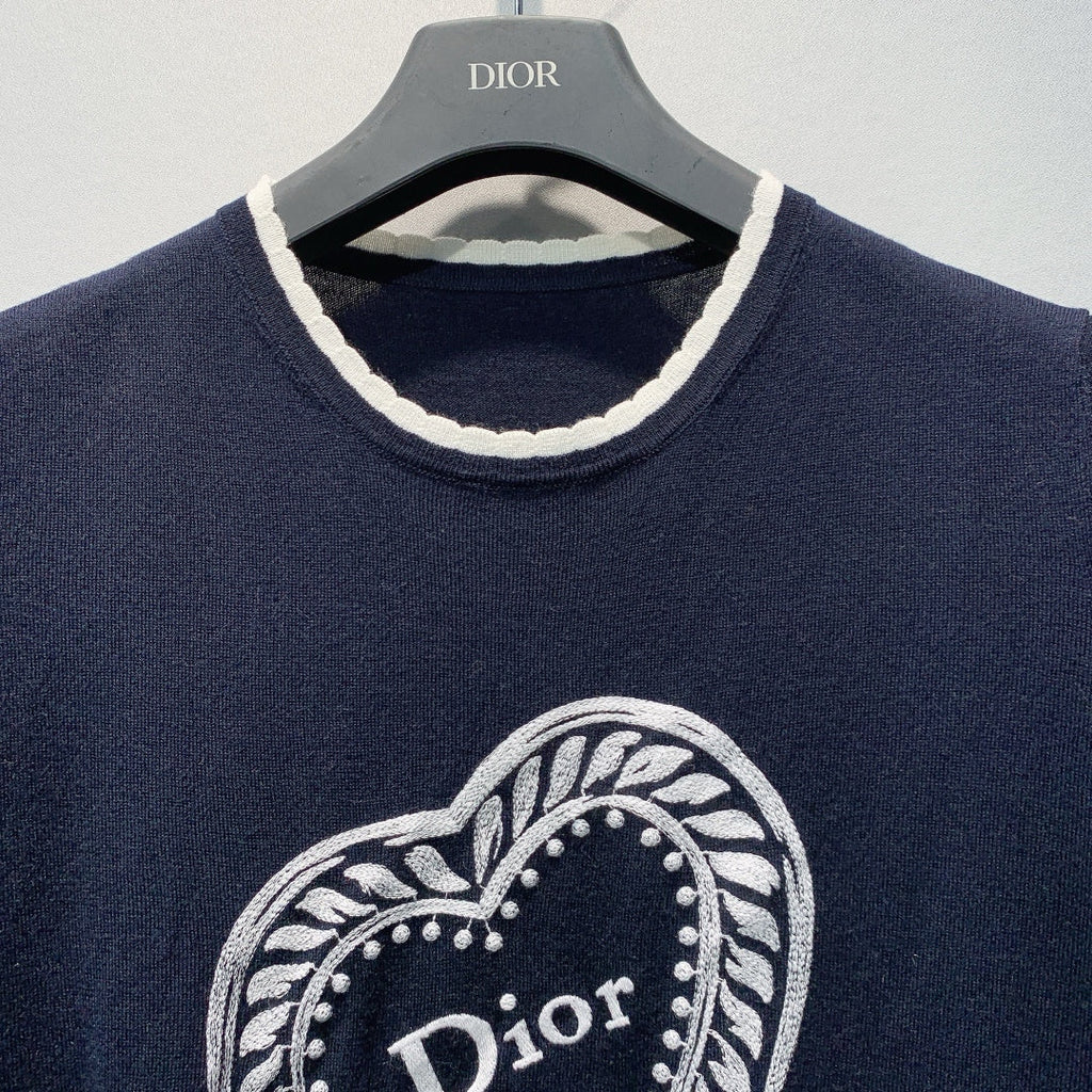 DIOR 26S SHORT-SLEEVE CREWNECK T-SHIRT 1341
