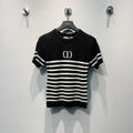 DIOR 26S SHORT-SLEEVE KNIT TOP 1361