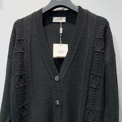 HERMES 26S KNIT CARDIGAN 653