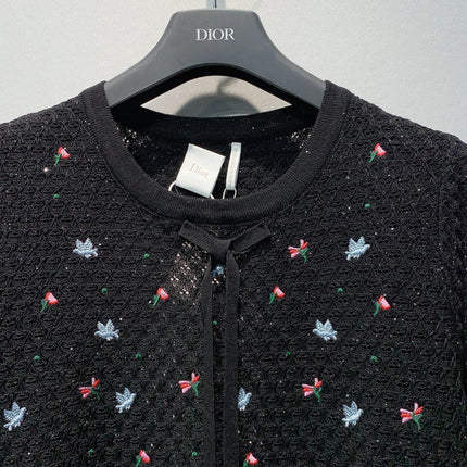 DIOR 26S SHORT-SLEEVE KNIT TOP 1431