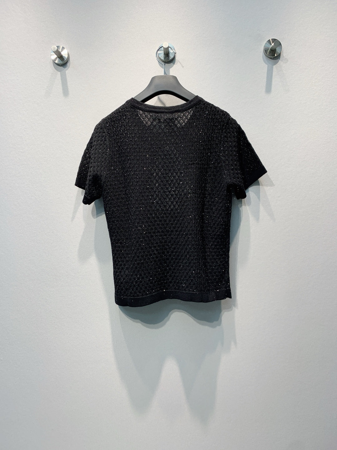 DIOR 26S SHORT-SLEEVE KNIT TOP 1431