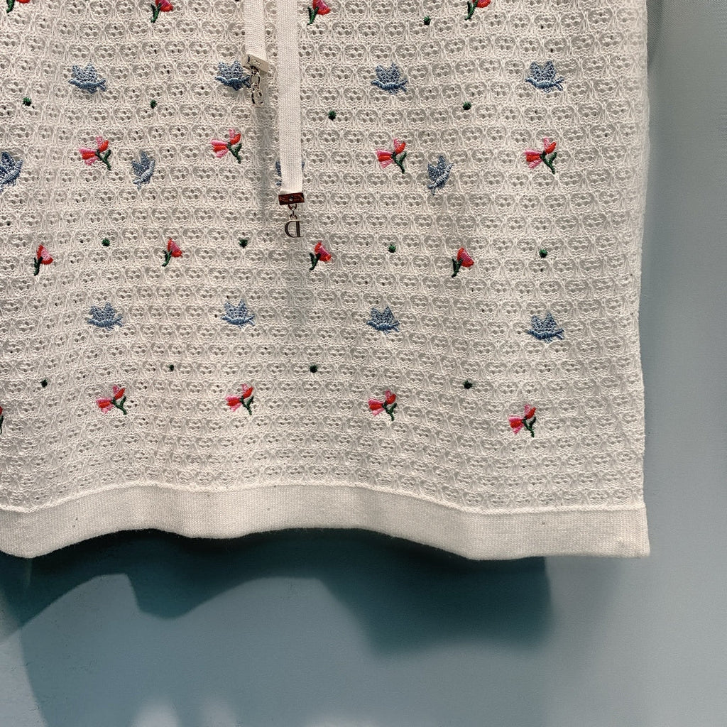 DIOR 26S SHORT-SLEEVE KNIT TOP 1429