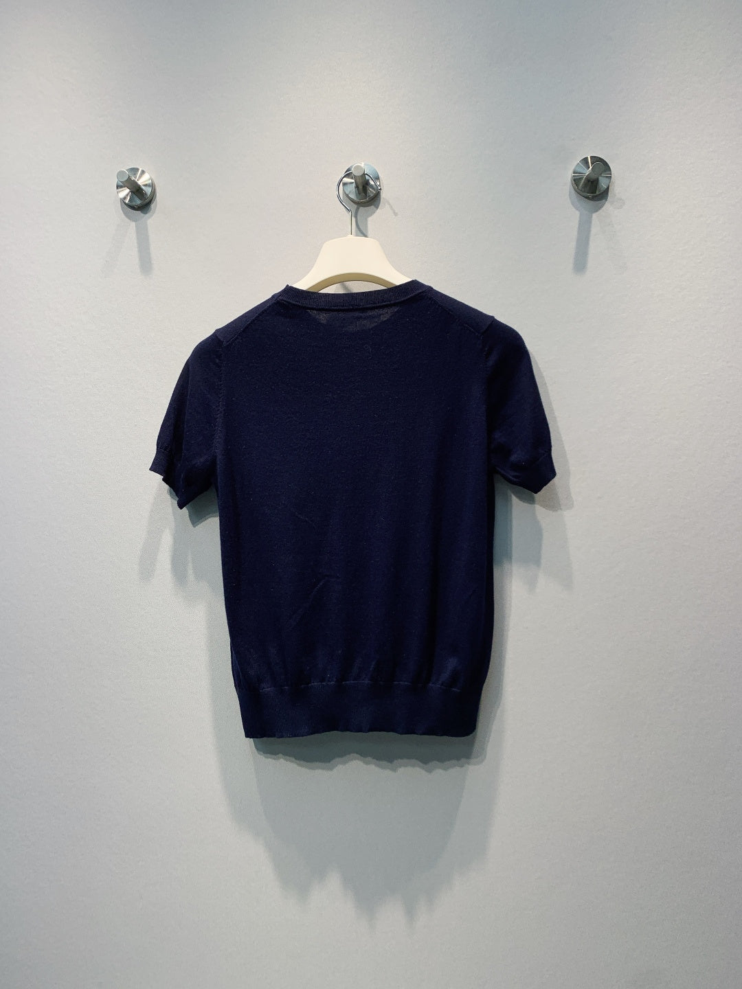LOEWE 26S SHORT-SLEEVE KNITTED T-SHIRT 546