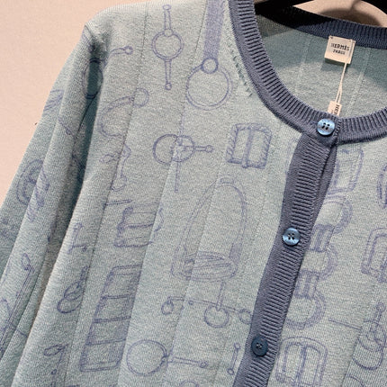 HERMES 26S KNIT CARDIGAN 643