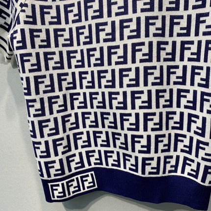 FENDI 26S SHORT-SLEEVE KNIT TOP 278