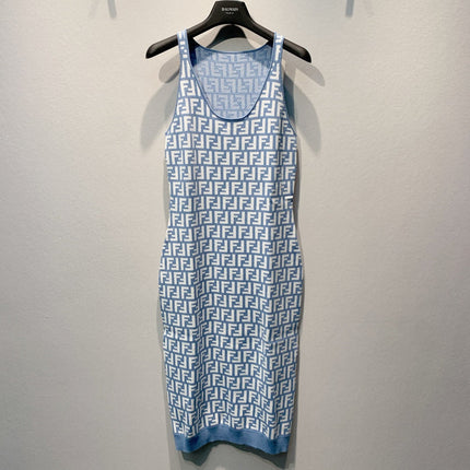 FENDI 26S SLEEVELESS KNIT DRESS 273