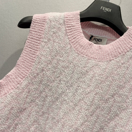 FENDI 26S KNIT VEST TOP 253