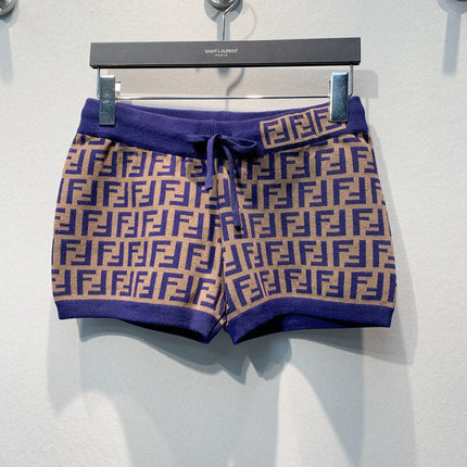 FENDI 26S KNIT SHORTS 252