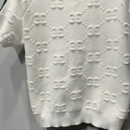 GUCCI 26S SHORT-SLEEVE KNIT TOP 539