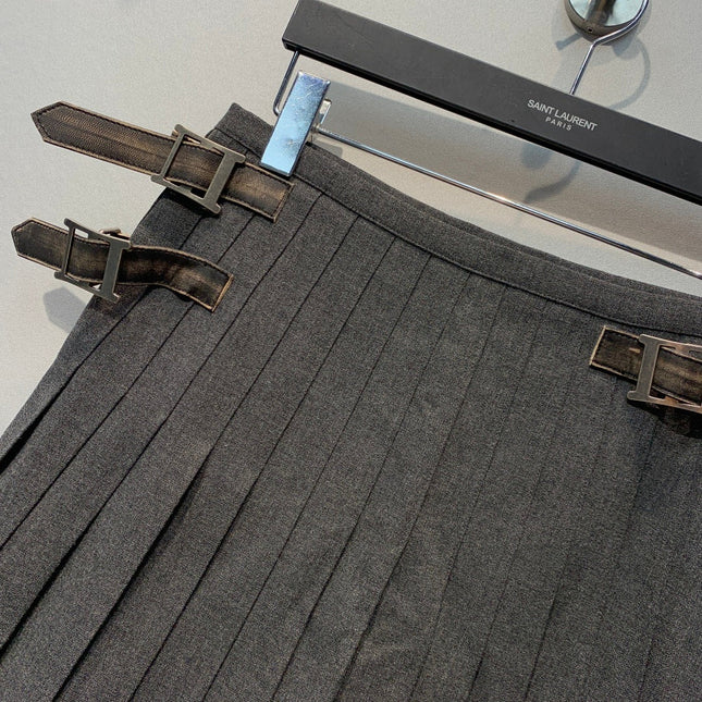 PRADA 26S PLEATED MINI SKIRT 1108