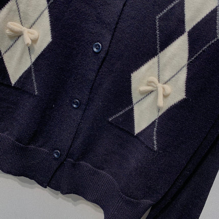 MIUMIU 26S KNIT CARDIGAN 1278