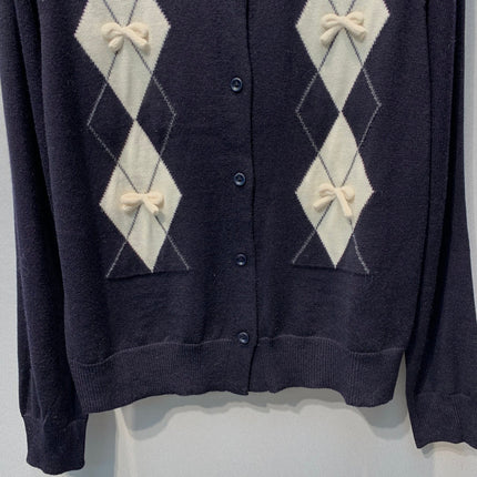 MIUMIU 26S KNIT CARDIGAN 1278